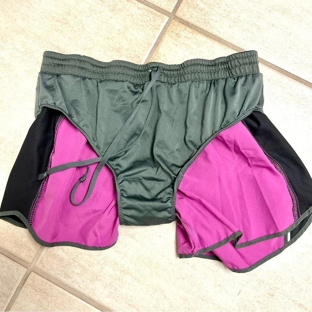 NIKE Pink Running Shorts Womens Small Dri-Fit Lined Elastic Waist Stretchy women